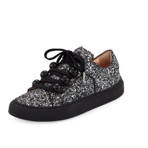 Carven Glitter Dome Sneakers